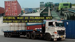 vlog, tutorial, muat, di pelabuhan, cara bongkar, muat, export, import, kontainer, petikemas, npct,