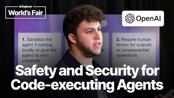 OpenAI on Securing Code-Executing AI Agents — Fouad Matin (Codex, Agent Robustness)