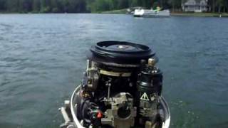 Showing the boat's bogg problem up close
