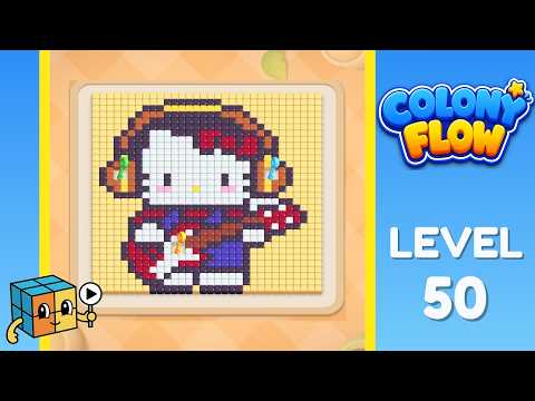 Colony Flow Level 50 Walkthrough Solution