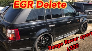 Range Rover Sport L320 TDV6 EGR Delete