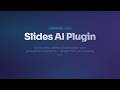 Slides AI Plugin — Stop making slides. Let Claude do it. (Animated HTML + PowerPoint)
