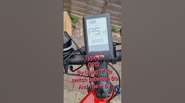 How To Adjust The Peddle Assist Cut Out Speed On A Bafang DP C10 Display.