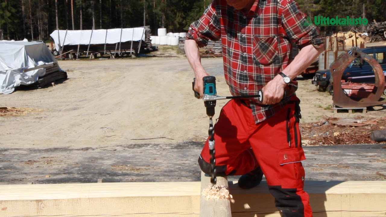 Hirsirakentaminen - Hirsiporanterä 610mm