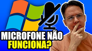 Seu MICROFONE Parou De Funcionar? Veja Como Resolver