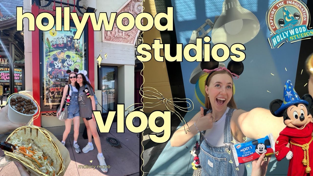 hollywood studios vlog🎞️ - DAY 3 - besties bachelorette trip🤍 - galaxy’s edge, fantasmic & more! 💫