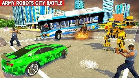 Army Bus Robot Car Game – Transforming robot games Brave Jackals Latest Update For Limited Users