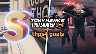 Huge News About THPS4 Goals in Tony Hawks Pro Skater 3+4