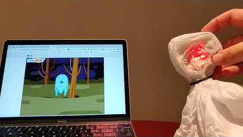 micro:bit ghost with Scratch