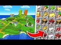 I Built an AUTOMATIC FARM ISLAND in Minecraft Hardcore!