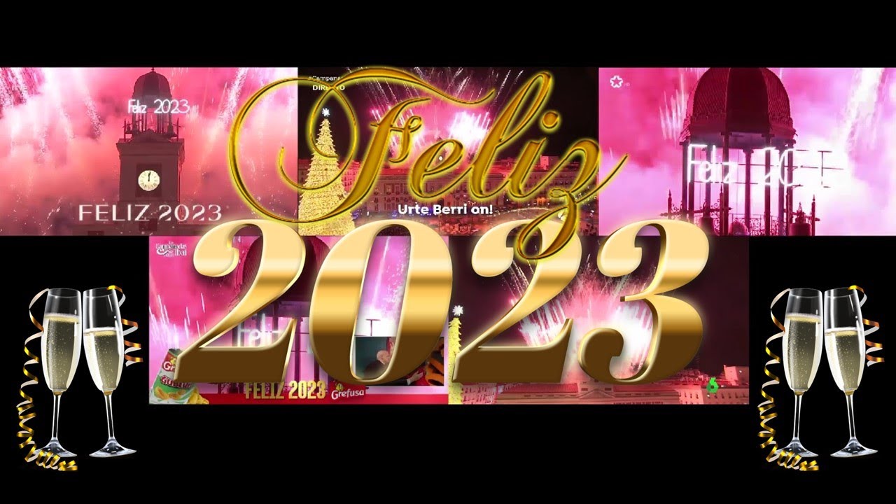 Campanadas 2022-2023 | La 1 - Antena 3 - La Sexta - Telemadrid - Twitch | Multipantalla | 31/12/2022