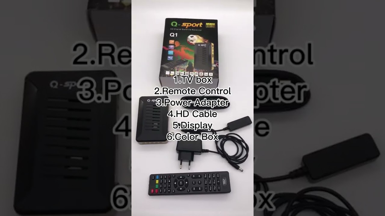 #tvbox  #settopbox  #stv #settopboxtvdigital #iptv #Qsport   Qsport tv box package