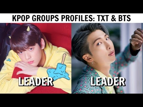 KPOP GROUPS PROFILES | TXT & BTS