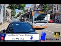 trajet tussen Delporte en Rodin Bus Lijn 95/Mercedes-Benz Citaro CG2 (STIB-MIVB 🚍🚍 2160p 4K)