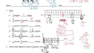 4th grade Module 7 Lesson 13 HW