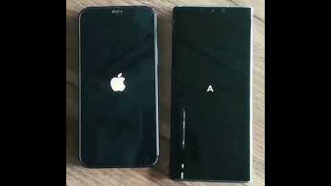 ios 14 vs harmony os2 startup speed test