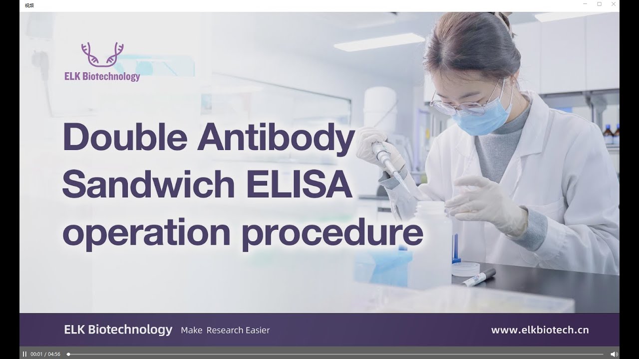 How to perform sandwich ELISA Kit? watch this 4-Minute visual guide ...