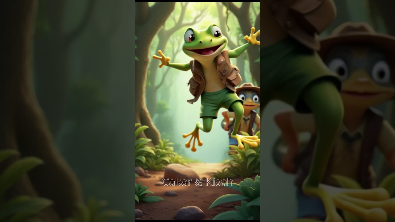 Run, Frog, Run! The Lizard’s Coming! 