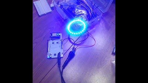 My first Neopixel Ring
