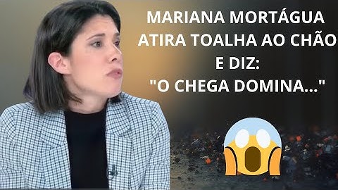 MARIANA MORTÁGUA DESISTE: "O CHEGA DOMINA..." 😱💣