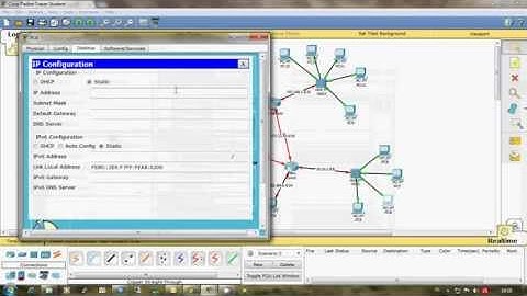 Configuration Dynamic Routing RIP on cisco router using cisco packet tracer simulator