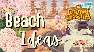 15+ Ideas for Decorating Your Beaches // Animal Crossing: New Horizons