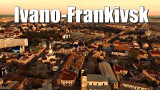 Ivano-Frankivsk, Ukraine - the city center and other tourist attractions