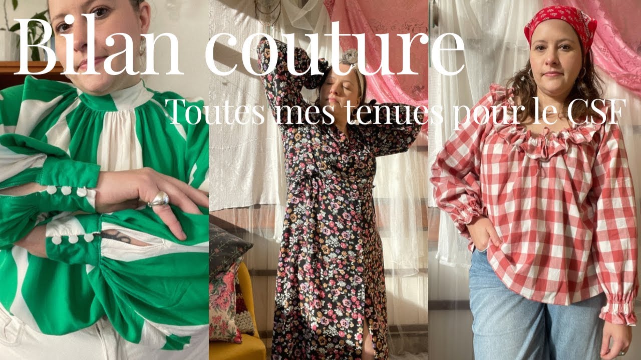 🪩 Bilan couture : on détaille mes cousettes d’octobre que je porterais au CSF 🪩
