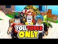 YOUTUBERS ONLY ROBLOX GAME