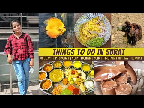 SURAT Tourist Places | One day Trip to Surat | Things to do in Surat | June 2022