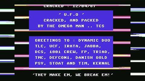 Teesside Cracking Service (TCS) Intro 02 ! Commodore 64 (C64)