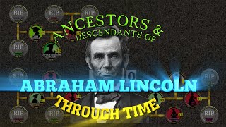 Ancestors & Descendants of Abraham Lincoln Through Time (Animated Family Tree Film)