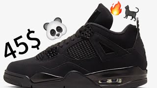 45$ Pandabuy Jordan 4 🐈‍⬛ 1:1 🫢