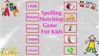 Spelling Matching Game For Kids | Fun Learing For Kids | Part II screenshot 2