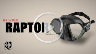 Seac Sub Raptor Spearfishing Dive Mask