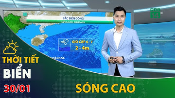 Thời tiết biển 30/01/2022: Bắc Biển Đông sóng cao, gió mạnh | VTC14