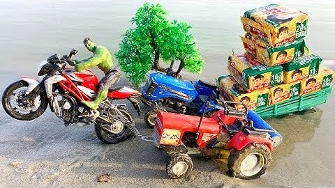 Diy Tractor Stuck In Mud With Parle G Mini Science project Part 05 || @Keep  Villa