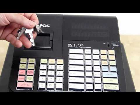 Karley.de Video Tutorial - SAMPOS ECR-120 Registrierkasse kurz erklärt