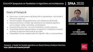 BA: ParlayLib – A toolkit for parallel programming on shared-memory multicore machines