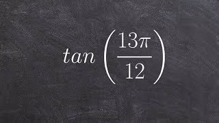 Using the addition of two angles and tangent