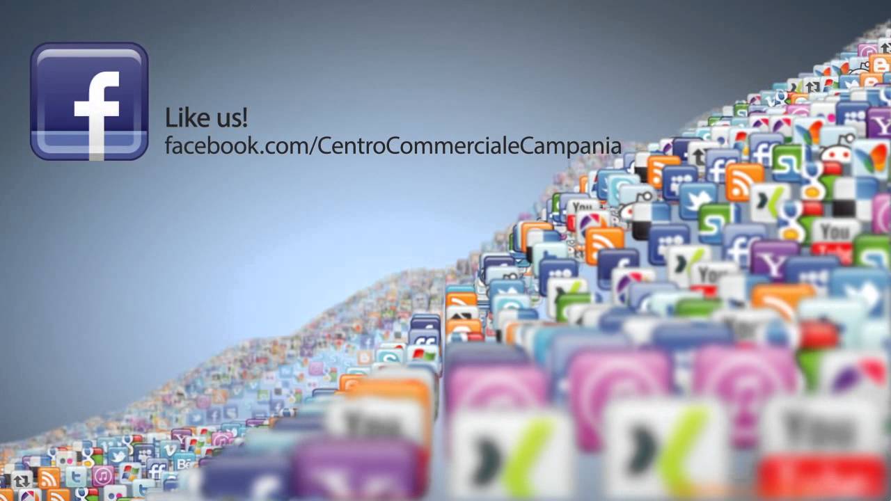 social networking แปลว่า Centro Commerciale Campania, One Social World with You in the Centre