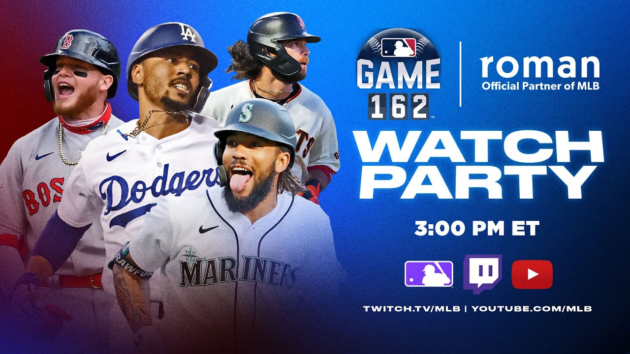 Game 162 Watch Party! (Live reactions to last games of the season!)