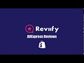 Reviify - AliExpress Reviews Importer Shopify / Import AliExpress Reviews Shopify