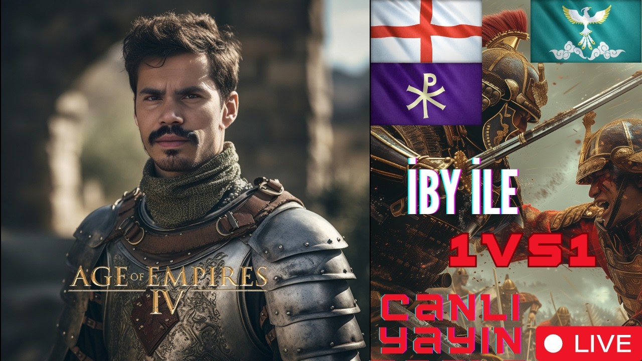 Age of Empires 4 | 1vs1 Part 1 -!Bynogame !Destek