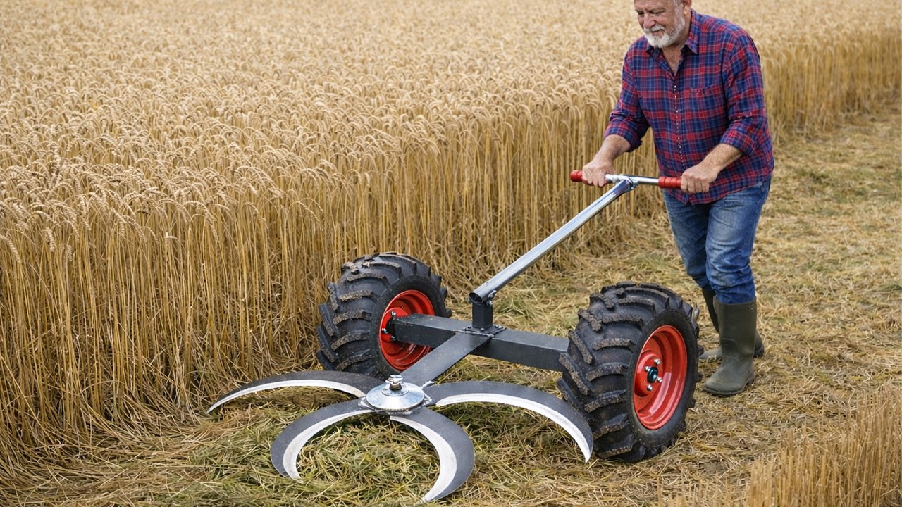Безумная идея фермера потрясла миллиарды! Превратить серп в инструмент стоимостью в миллион долларов