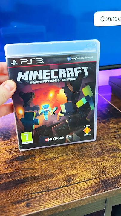 This is what Minecraft looked like on PS3 in 2014 👀🎮