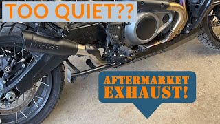 Harley Davidson Aftermarket Toce Exhaust Slipon HQ AUDIO Comparison Stock Pipe Aftermarket