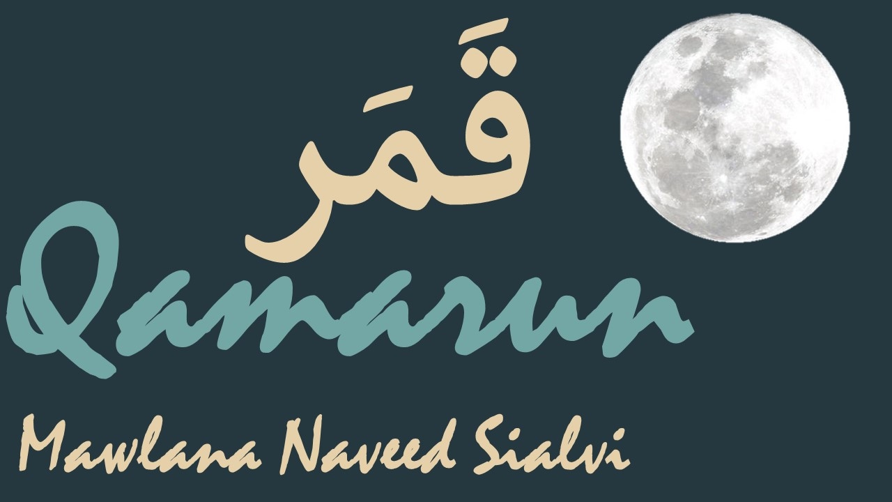 Mawlana Naveed Sialvi | Qamarun | English & Arabic | Lyric Video