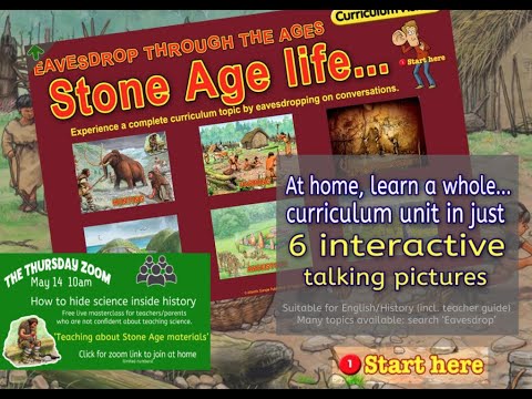Curriculum Visions Live Masterclass: Embed Science into interactive Stone Age