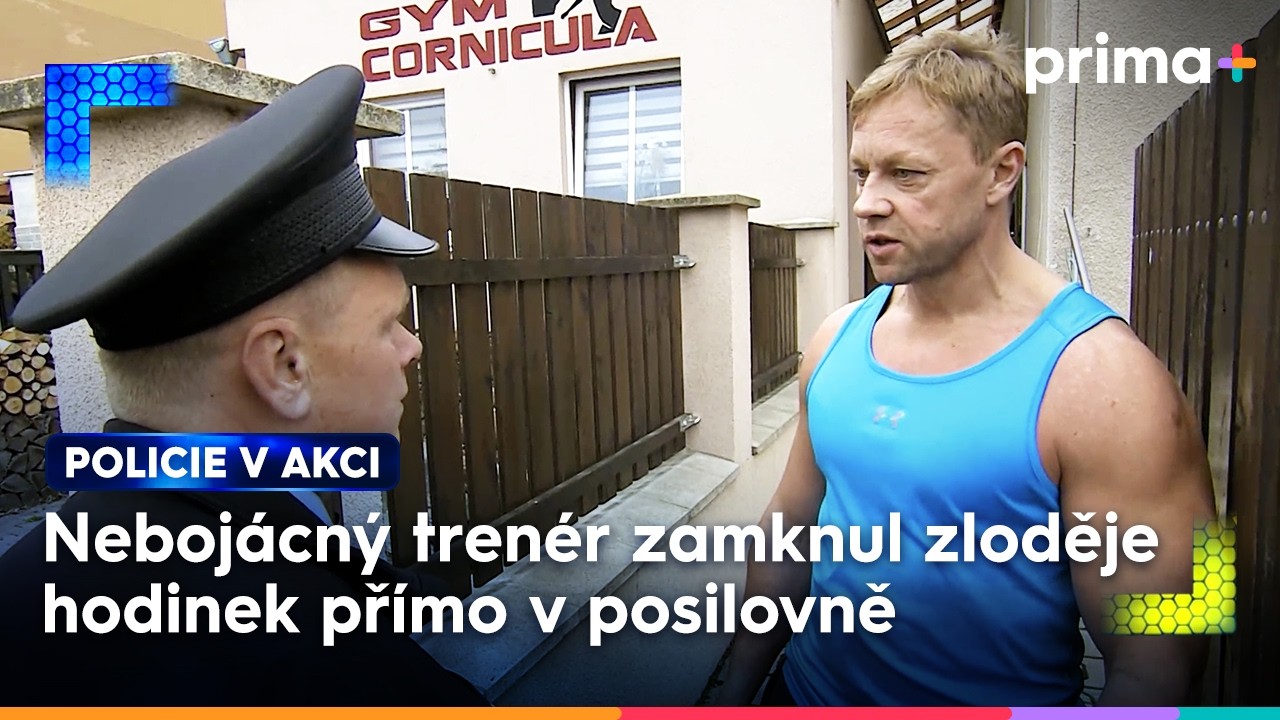 Krádež hodinek v posilovně | Policie v akci